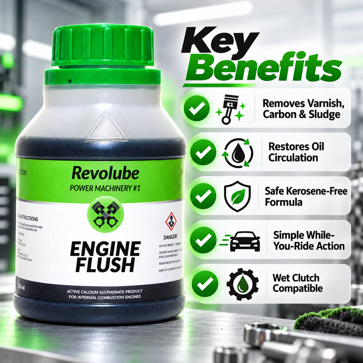 Power Machinery - Engine Flush